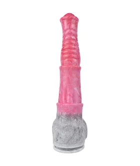 Wild Brawny Mustang Fantasy Dildo With Balls