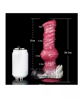 Wild Alpha Wolf Knotted Monster Dildo With Balls