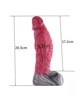 Wild Freakish Mutant Fantasy Dildo With Balls