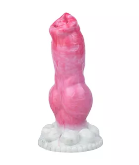 Wild Playful Pup Knotted Fantasy Dildo
