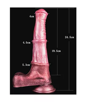 Wild Runaway Steed Squirting Fantasy Dildo With Balls