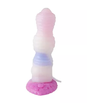 Wild Two Headed Mummy Knotted Squirting Fantasy Dildo