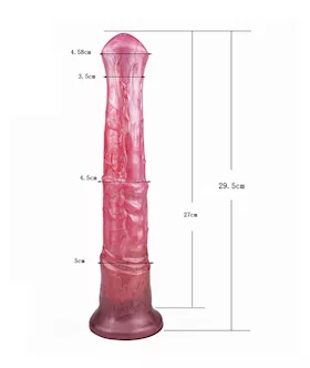 Wild Unstoppable Stallion Squirting Fantasy Dildo