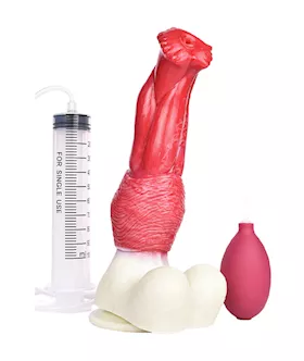 Wild Xeno Alien Squirting Fantasy Dildo with Balls