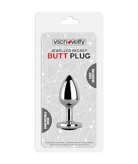 Jewelled Secret Heart Butt Plug