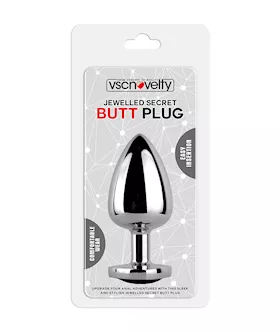 Jewelled Secret Heart Butt Plug