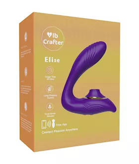 Elise Dual Stimulation Vibrator With App Control
