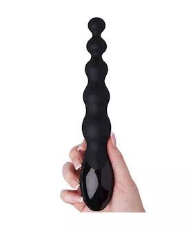 Vibrating Anal Beads With Led Screen