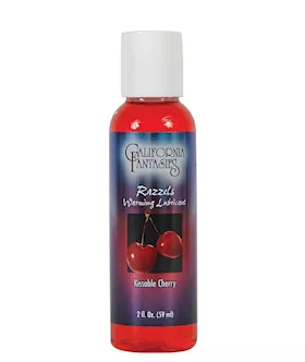 Razzels Warming Lubricant - 2.5 Oz Kissable Cherry