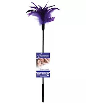 Sportsheets Body Tickler Starburst Feather  Violet
