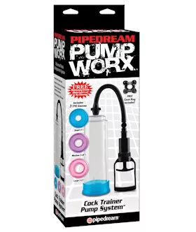 Pump Worx Cock Trainer Pump System w3 TPR Sleeves