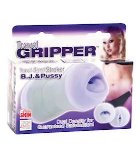 Travel Gripper Bj & Pussy - Purple