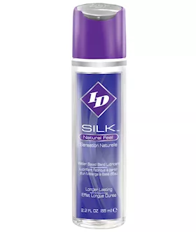 ID Silk Natural Feel Lubricant  22 oz Flip Cap Bottle