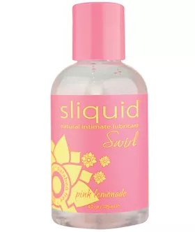 Sliquid Naturals Swirl Lubricant  42 oz  Pink Lemonade