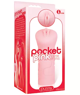 Icon Male Pocket Pink Mini Pussy Masturbator