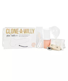 CloneAWilly Plus Balls Kit  Light Tone