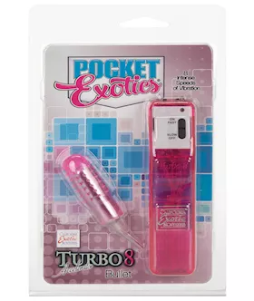 Pocket Exotics Turbo 8 Accelerator Single Bullet Pink