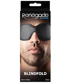 Renegade Bondage Blindfold - Black
