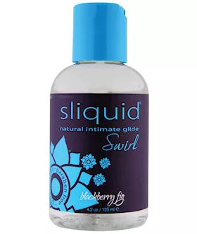 Sliquid Naturals Swirl Lubricant  42 oz Blackberry Fig