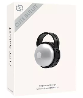 Ml Creation Cute Bullet - Silver