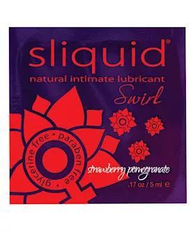 Sliquid Swirl Lubricant Pillow  17 oz Strawberry Pomegranate