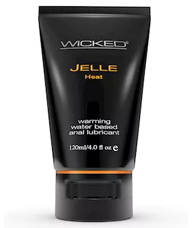 Wicked Sensual Care Jelle Warming Water Based Anal Gel Lubricant  4 oz