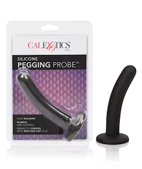 Silicone Pegging Probe - Black
