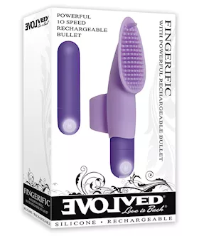Evolved Fingerific Rechargeable Bullet  Purple