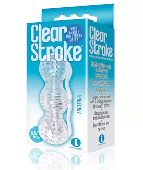 The 9039s Clear Stroke Threeway Masturbator