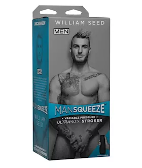 Man Squeeze ULTRASKYN Ass Stroker  William Seed