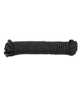 Spartacus Bondage Rope - 33ft Black