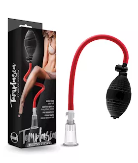 Blush Temptasia Beginner's Clitoral Pumping System - Black