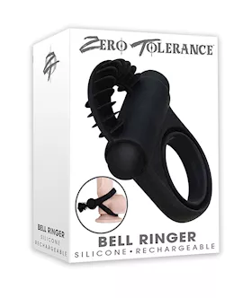 Zero Tolerance Bell Ringer Cock Ring  Black