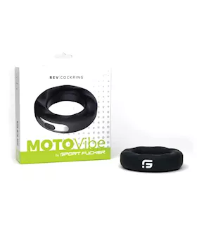 Sport Fucker Motovibe Rev Cockring 52 Mm - Black