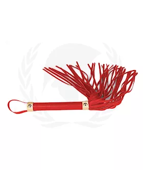Spartacus PU Whip  Red