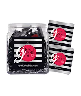 G How I Adore you GSpot Enhancement Cream  Tub of 100 Single Use Packet