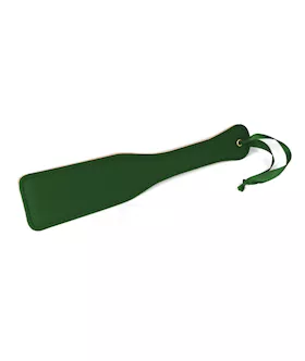 Spartacus PU Paddle wReverse Plush  Green