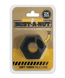 Boneyard Bust A Nut Cock Ring - Black