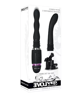 Evolved Thrust & Go Sex Machine - Black