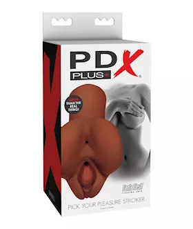 Pdx Plus Pick Your Pleasure Stroker - Brown