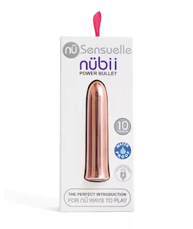 Nu Sensuelle Nubii 15 Function Bullet  Rose Gold