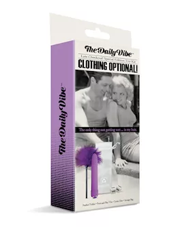 The Daily Vibe Clothing is Optional Kit  Purple