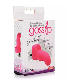 Curve Toys Gossip G-thrill G Spot Finger Vibe - Magenta