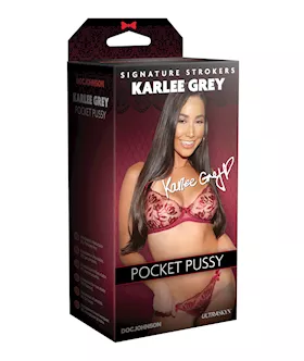 Signature Strokers ULTRASKYN Pocket Pussy   Karlee Grey