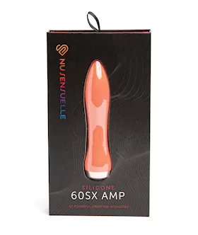 Nu Sensuelle 60SX AMP Silicone Bullet  Coral