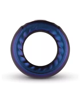 Hueman Saturn Vibrating Cock/ball Ring - Purple