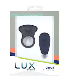 Lux Active Circuit Vibrating Ring - Dark Blue
