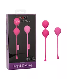 Kegel Training 2 Pc Set - Pink