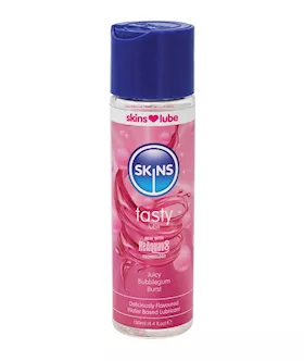 Skins Water Based Lubricant  44 oz Bubblegum