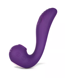 Angel Triple Tease G-spot Stimulator - 3 Function Purple